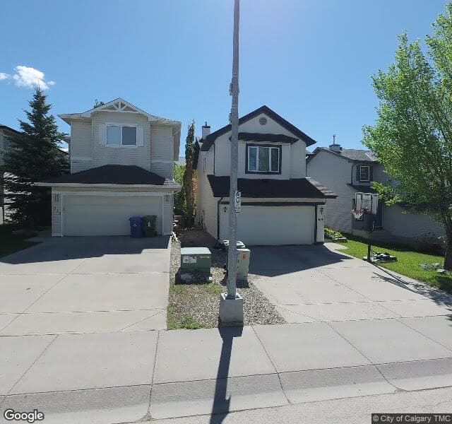 Street view of 368 Tuscany Valley View NW, Calgary