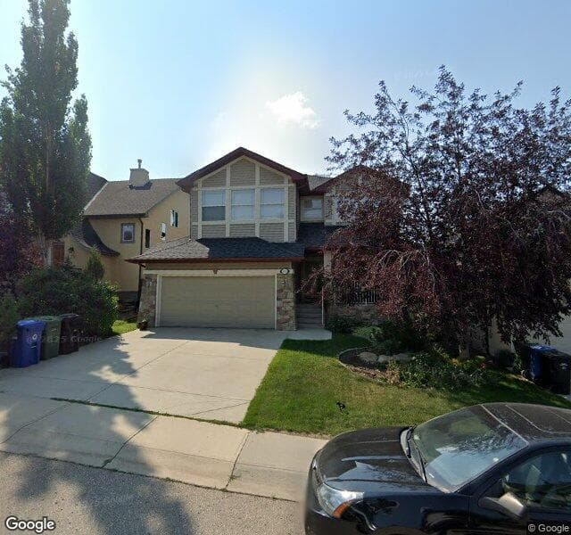 Street view of 165 Crestridge Way SW, Calgary