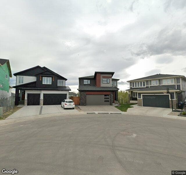 Street view of 112 Rock Lake View NW, Calgary