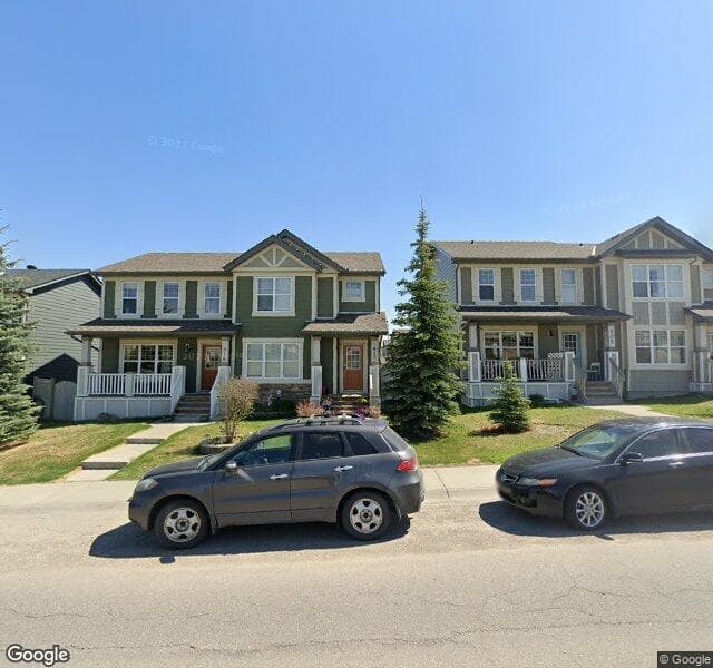 Street view of 912 Panamount Boulevard NW, Calgary