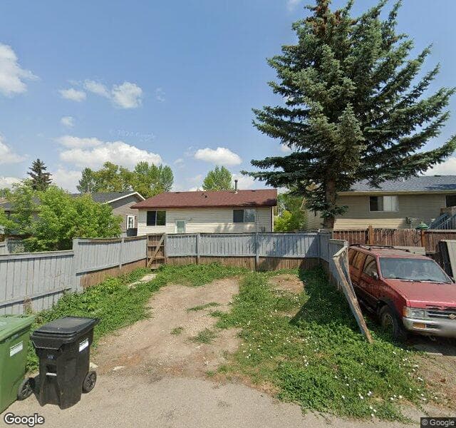 Street view of 315 Castleridge Drive NE, Calgary