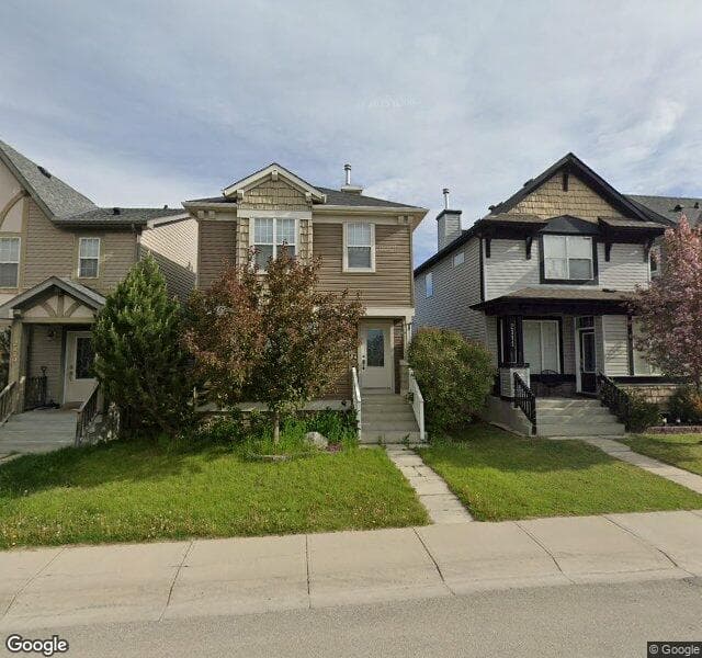 Street view of 2115 New Brighton Gardens SE, Calgary