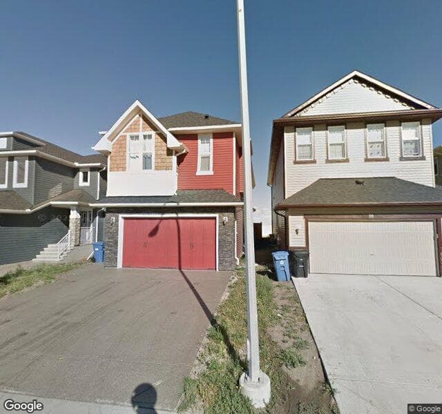 Street view of 93 Evanspark Gardens NW, Calgary