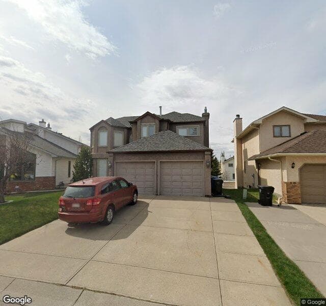 Street view of 143 Hawkstone Place NW, Calgary