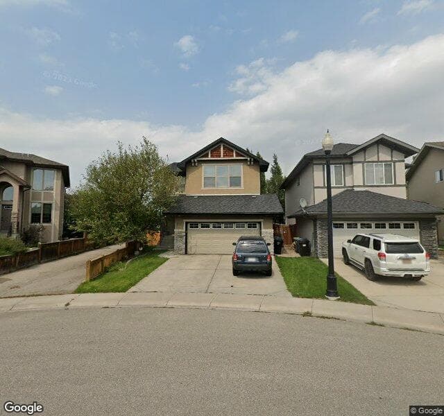 Street view of 510 Tuscany Ravine Road NW, Calgary