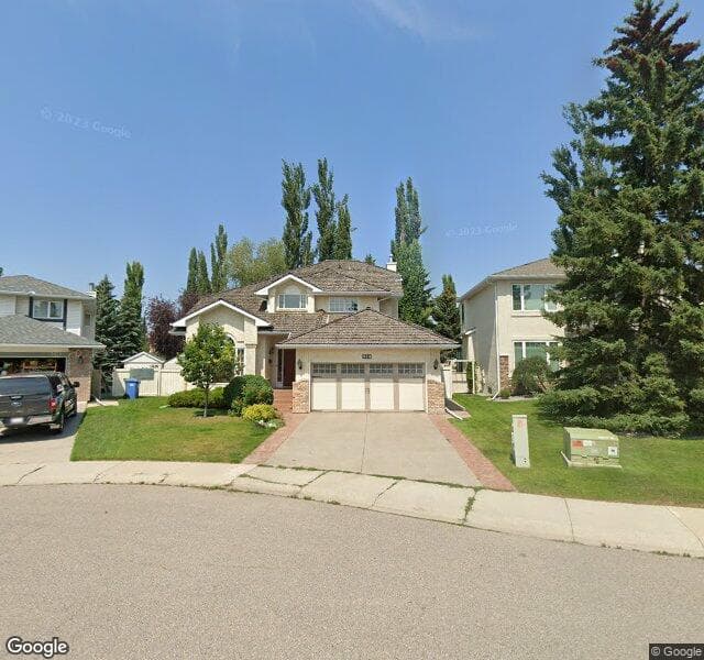 Street view of 315 Woodpark Green SW, Calgary