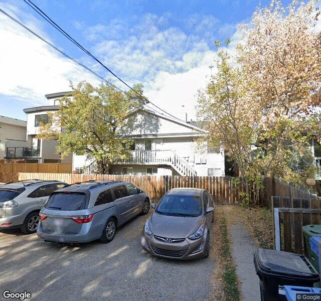 Street view of 2-1607 27 Avenue SW, Calgary
