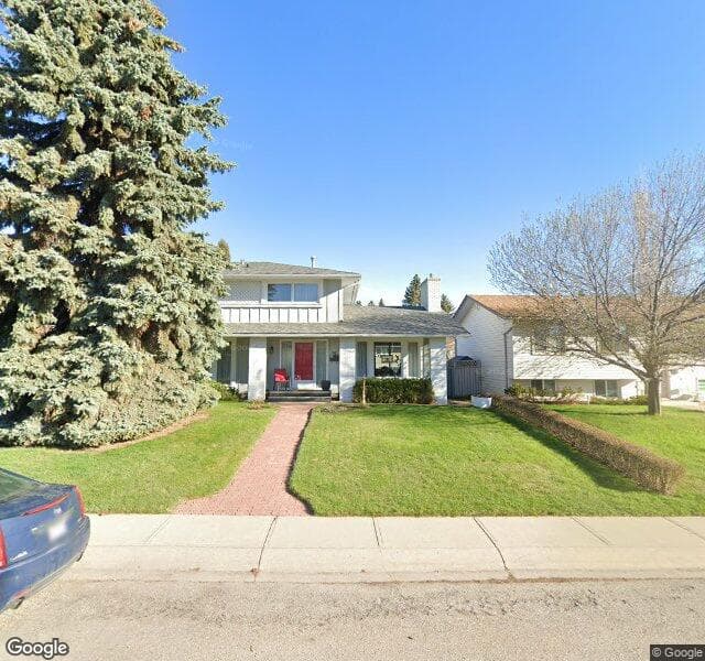 Street view of 36 Lake Crimson Close SE, Calgary