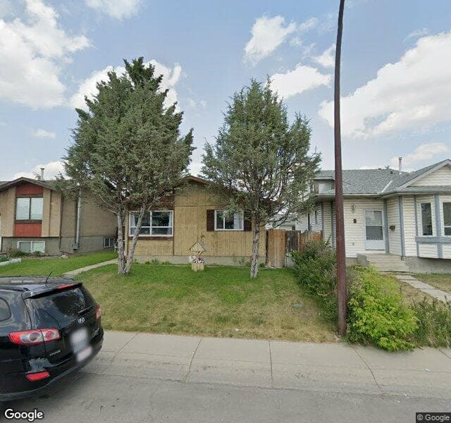 Street view of 7 Falchurch Crescent NE, Calgary