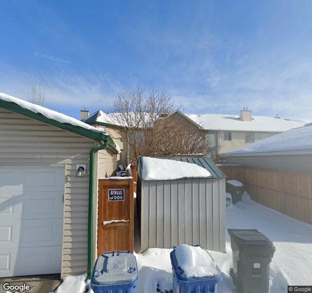 Street view of 43 Prestwick Lane SE, Calgary