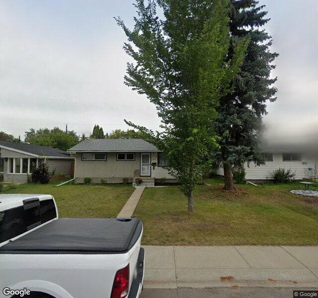 Street view of 13816 133 Avenue NW, Edmonton