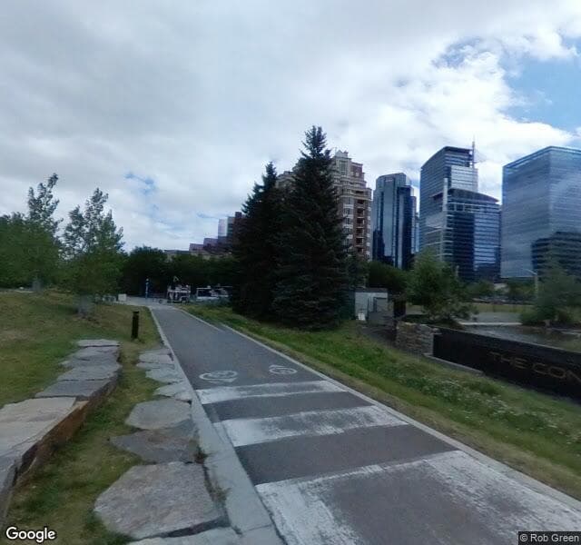 Street view of 1006-738 1 Avenue SW, Calgary