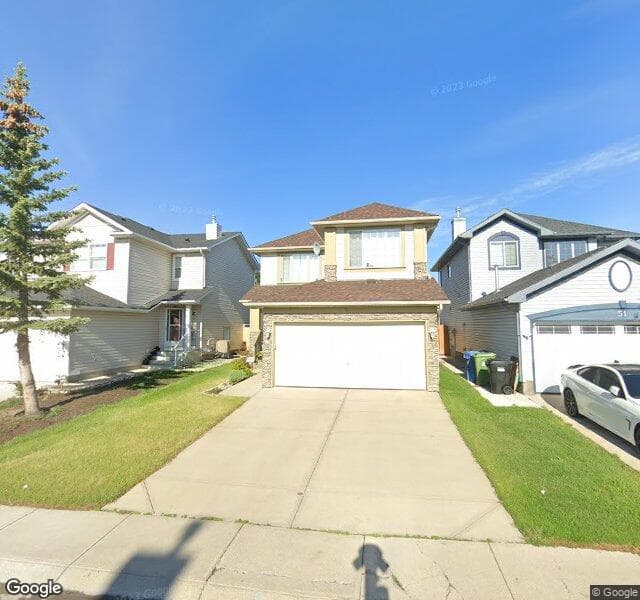 Street view of 55 Tarington Close NE, Calgary
