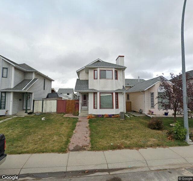 Street view of 5122 Erin Place SE, Calgary