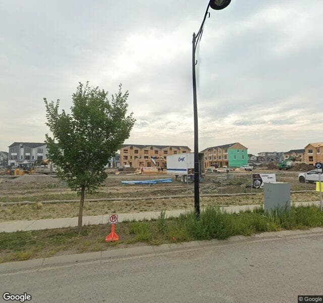 Street view of 887 Mahogany Boulevard SE, Calgary