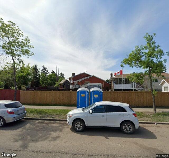 Street view of 16015 110 Street NW, Edmonton