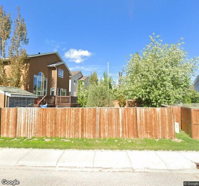 Street view of 206 Mount Assiniboine Place SE, Calgary