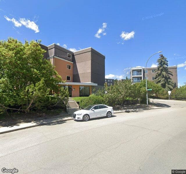 Street view of 410-4455A Greenview Drive NE, Calgary