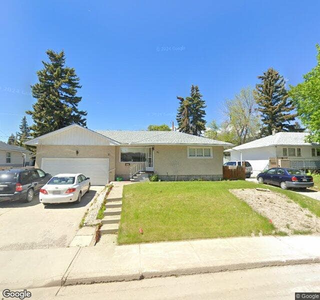 Street view of 91 Holly Street NW, Calgary