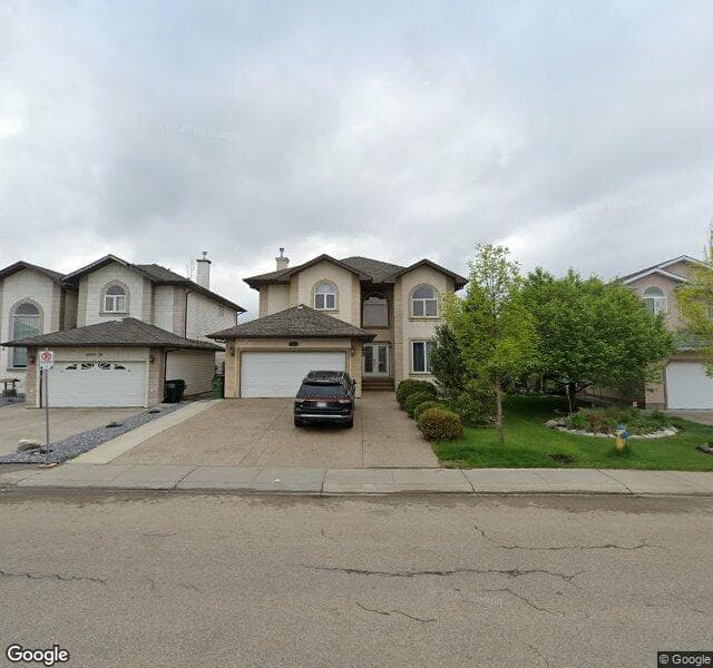 Street view of 16915 76 Street NW, Edmonton