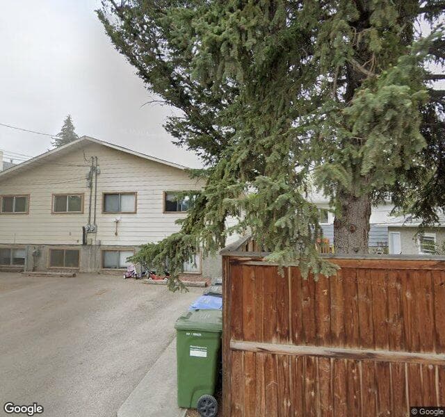 Street view of 2421A Westmount Road NW, Calgary
