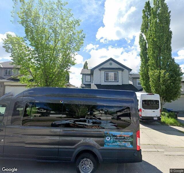 Street view of 11533 Tuscany Boulevard NW, Calgary