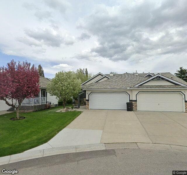 Street view of 55 Chaparral Heath SE, Calgary