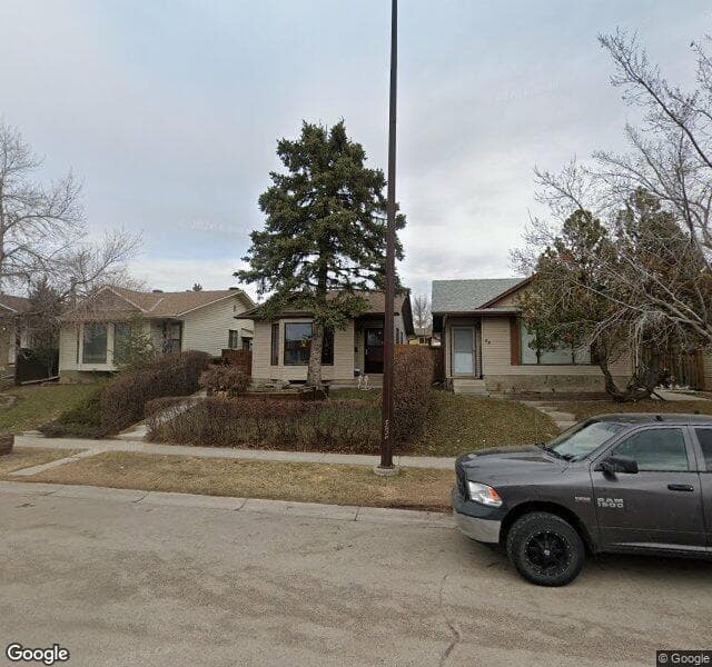 Street view of 52 Rivervalley Drive SE, Calgary