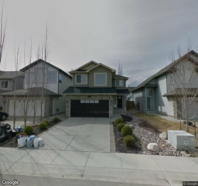 Street view of 8338 Shaske Crescent NW, Edmonton