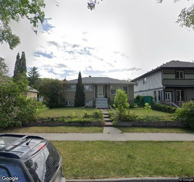 Street view of 12107 60 Street NW, Edmonton
