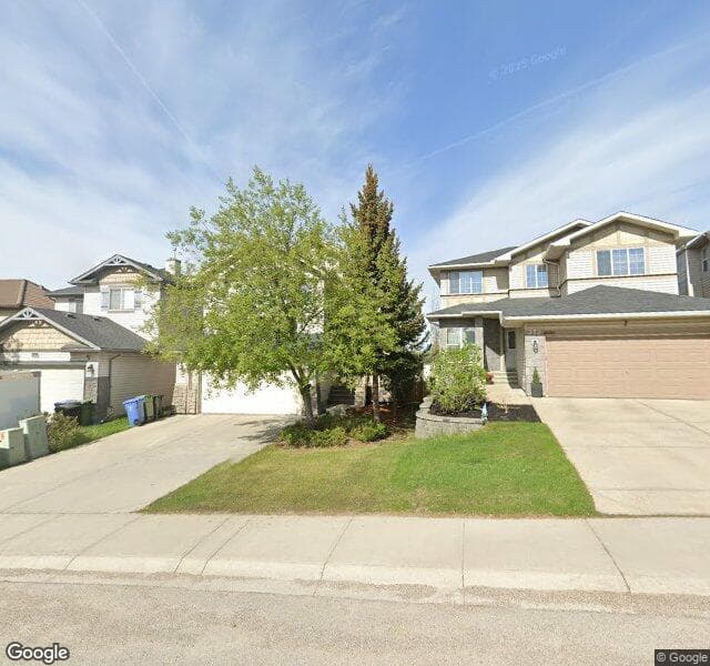 Street view of 375 Hidden Creek Boulevard NW, Calgary