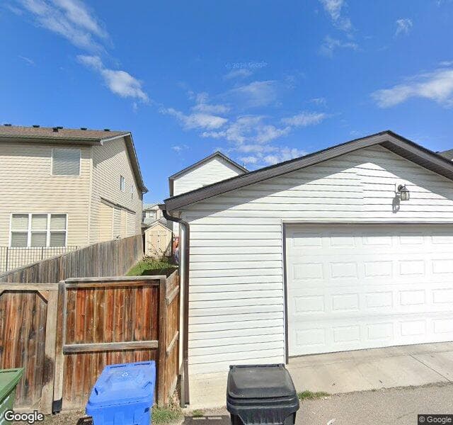 Street view of 57 Covebrook Place NE, Calgary