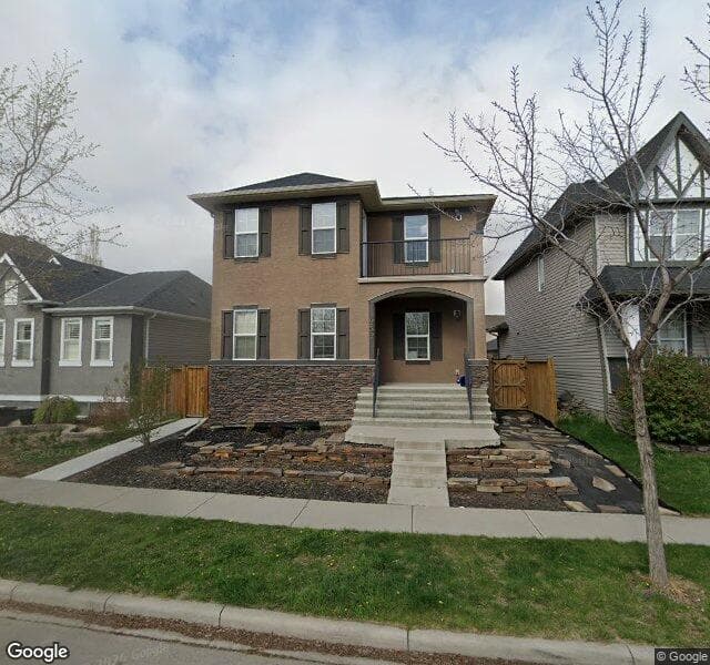 Street view of 252 Elgin Meadows Way SE, Calgary