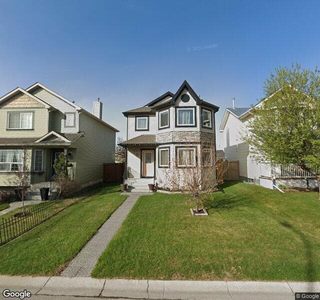 Street view of 196 Citadel Bluff Close NW, Calgary