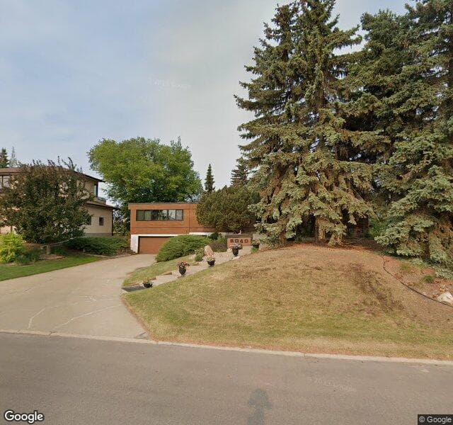 Street view of 5040 Whitemud Road NW, Edmonton
