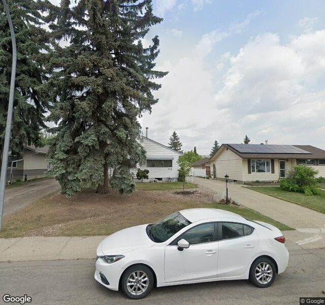 Street view of 8820 136 Avenue NW, Edmonton