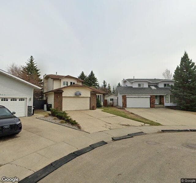 Street view of 17807 58 Avenue NW, Edmonton
