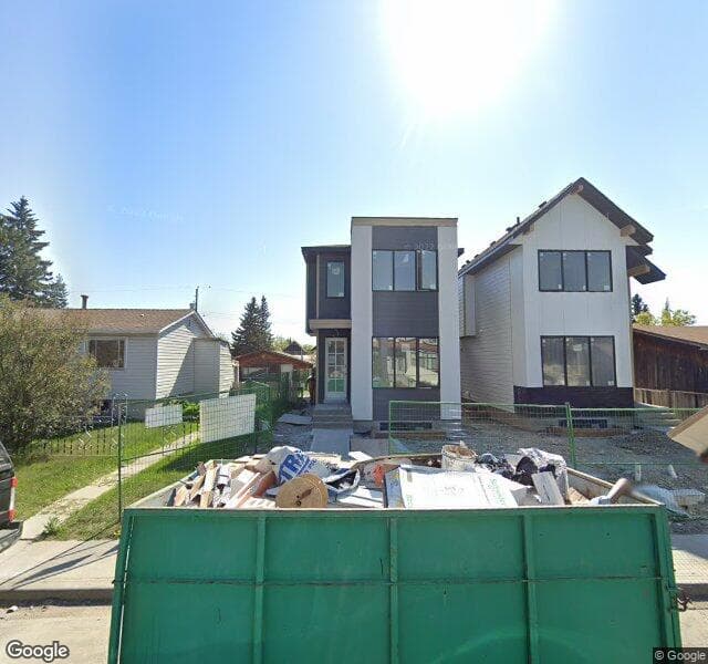 Street view of 4628 82 Street NW, Calgary