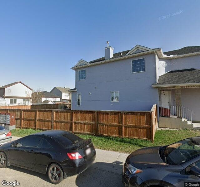 Street view of 116 Saddlecreek Terrace NE, Calgary