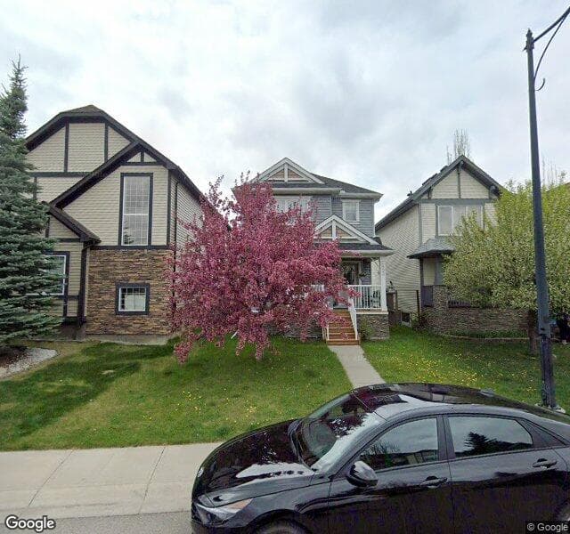 Street view of 253 Silverado Range View SW, Calgary