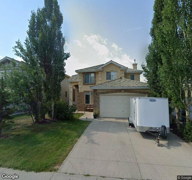 Street view of 7803 Springbank Way SW, Calgary