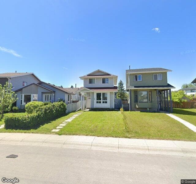 Street view of 93 Falworth Way NE, Calgary