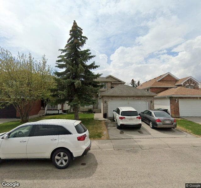 Street view of 91 Citadel Park NW, Calgary