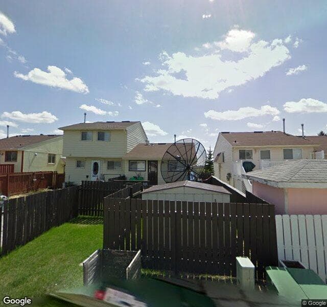 Street view of 123 Falbury Crescent NE, Calgary