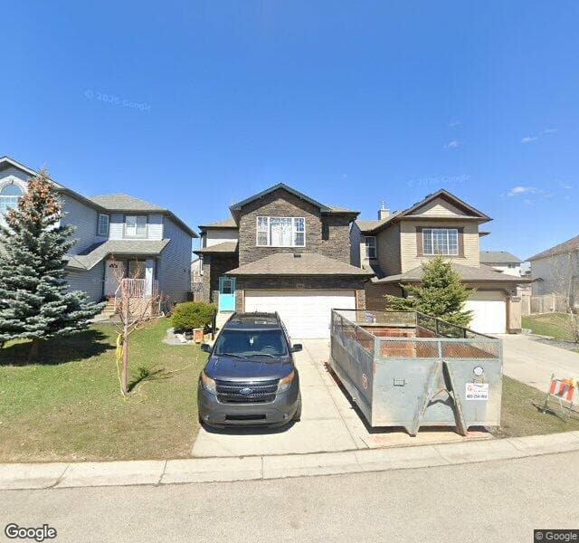 Street view of 145 Coventry Court NE, Calgary