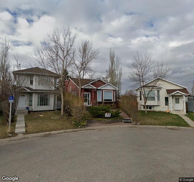 Street view of 216 Erin Meadow Close SE, Calgary