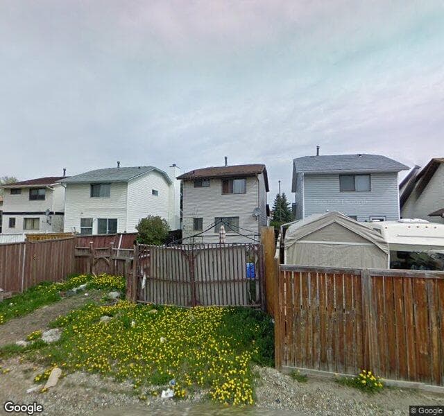 Street view of 192 Castlegreen Close NE, Calgary