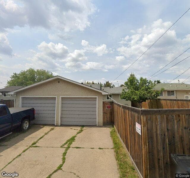 Street view of 13215 72 Street NW, Edmonton