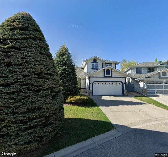 Street view of 211 Sandringham Close NW, Calgary