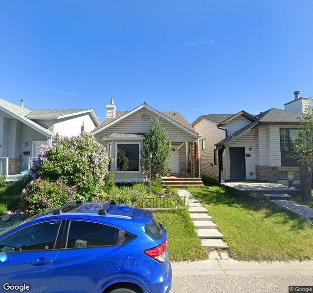Street view of 99 Laguna Circle NE, Calgary